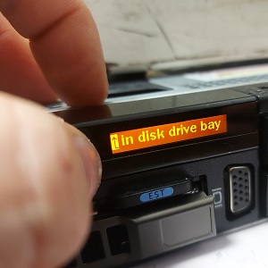 Uszkodzony dysk twardy w serwerze DELL