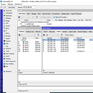 Router Mikrotik - WinBox